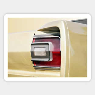 US American classic car 1968 Taillight abstract Sticker